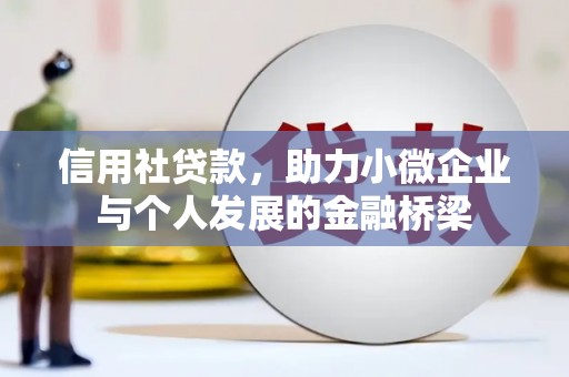 定安信用社贷款，助力小微企业与个人发展的金融桥梁