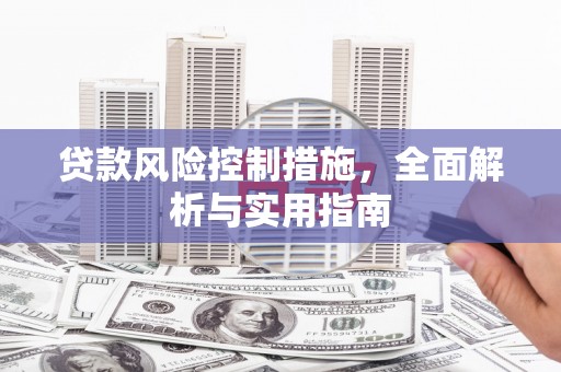 民勤贷款风险控制措施，全面解析与实用指南