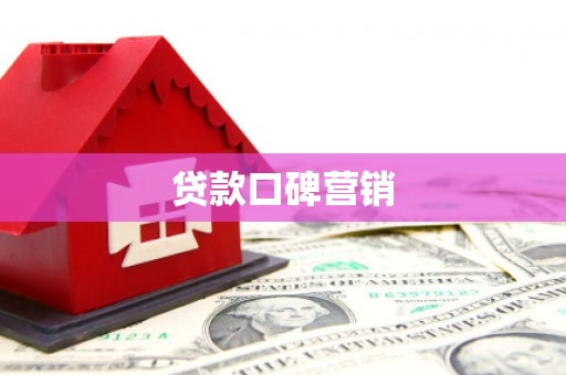 禄丰贷款口碑营销