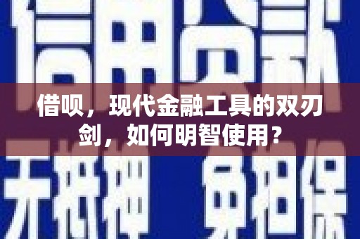 天元借呗，现代金融工具的双刃剑，如何明智使用？
