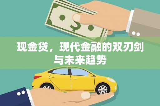 渭源现金贷，现代金融的双刃剑与未来趋势