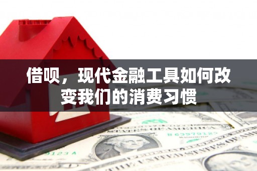 洮南借呗，现代金融工具如何改变我们的消费习惯