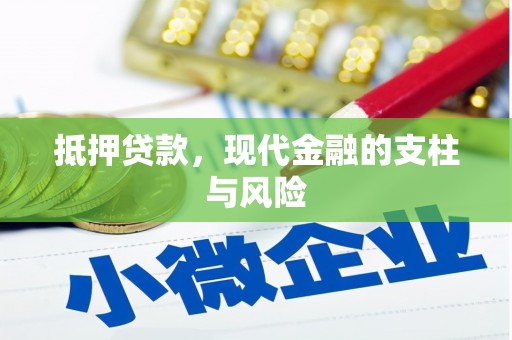 邵阳县抵押贷款，现代金融的支柱与风险