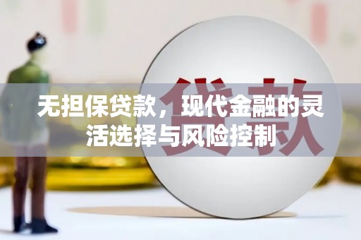 金秀无担保贷款，现代金融的灵活选择与风险控制