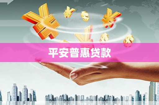 新昌平安普惠贷款