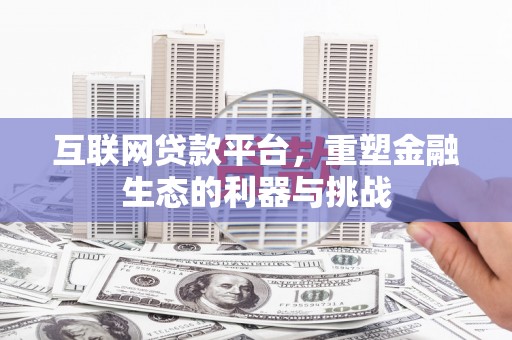 新蔡互联网贷款平台，重塑金融生态的利器与挑战